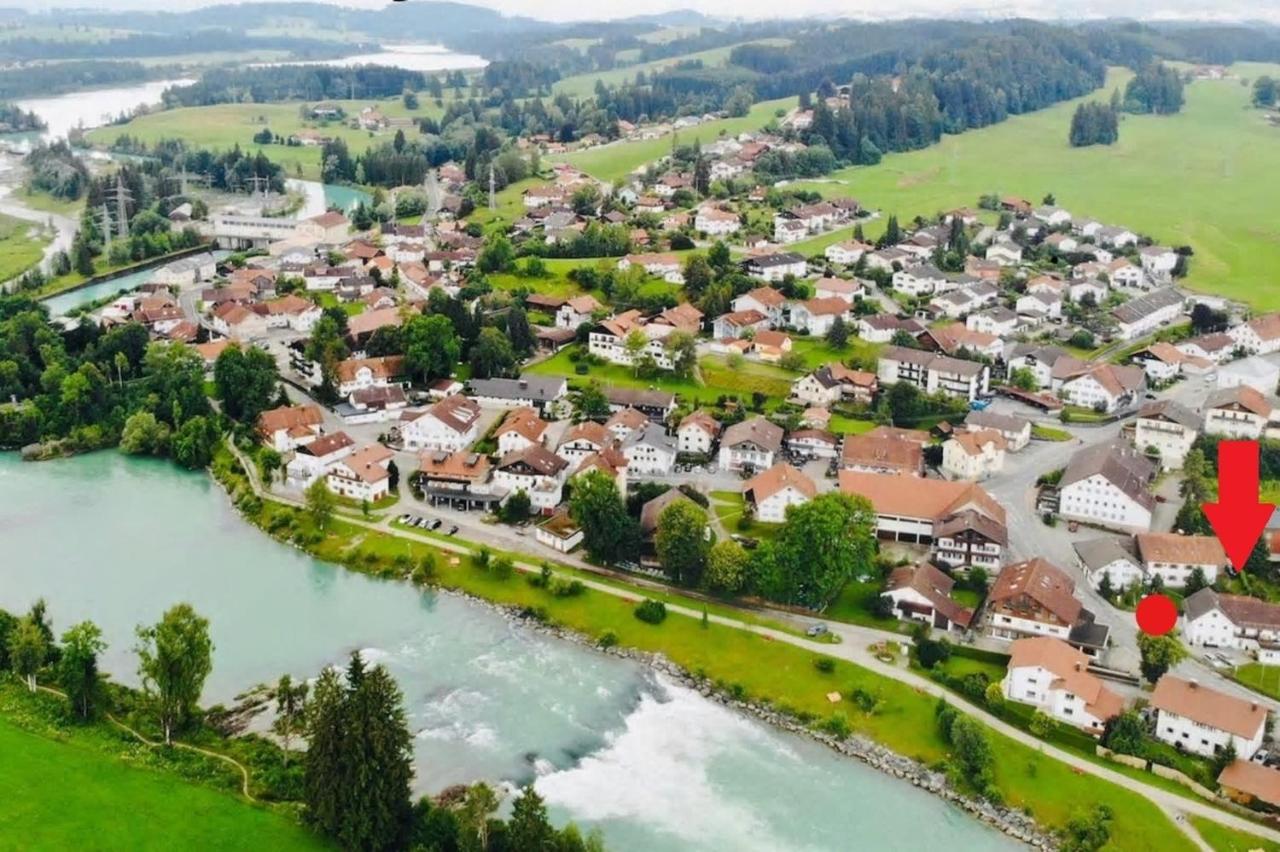 Moderne Praktische Ferienwohnung Am See Fewo3 Lechbruck Bagian luar foto